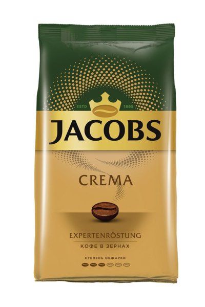 картинка Кофе Jacobs в зернах Crema 1 кг