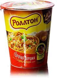 картинка Лапша быстрого приготовления Роллтон с говядиной,70 г