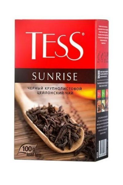 картинка Чай Tess черный Sunrise  100 г