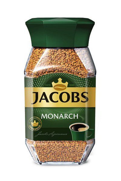 картинка Кофе Jacobs Monarch растворимый сублимированный ст/банка 190 г