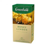 картинка Чай Greenfield черный Honey Linden гречишный мед, липа 25 пак.