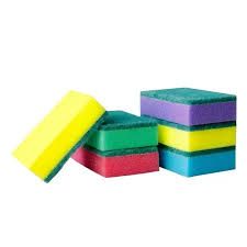 картинка Губка для мытья посуды 5+1 шт