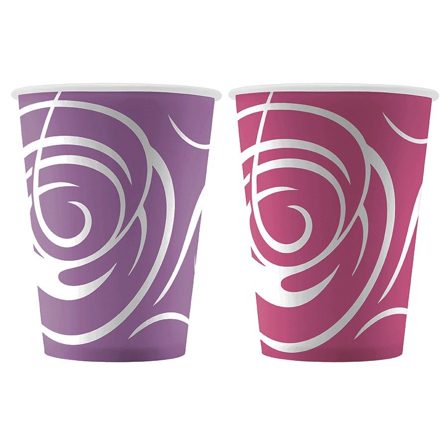 картинка Стакан бумажный 300 мл однослойный 50 шт. Крема руж