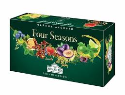 картинка Чай Ahmad ассорти Four Seasons Tea Collection саше 15х6х1,8 г