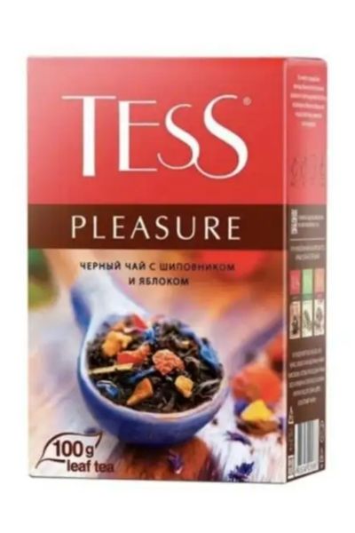 картинка Чай Tess черный Pleasure 100 г