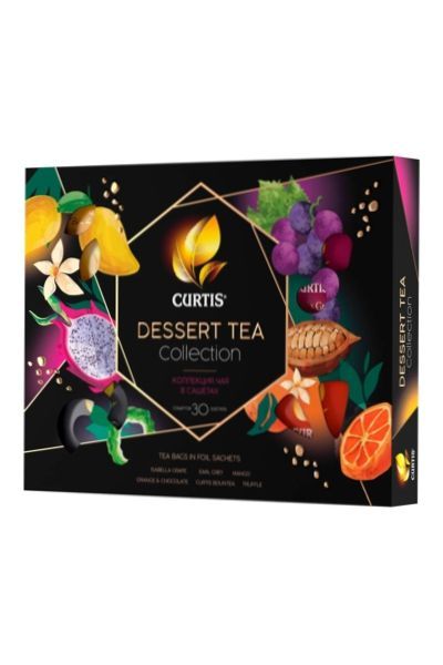 картинка Чай Curtis ассорти Десертная Чайная Коллекция пакет 30х1,7 г