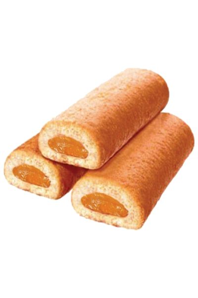 картинка Печенье сдобное с начинкой со вкусом абрикоса кор. 2,3 кг 