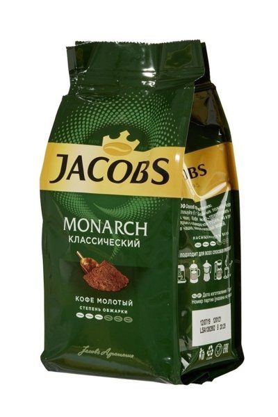 картинка Кофе Jacobs Monarch молотый Классический 230 г
