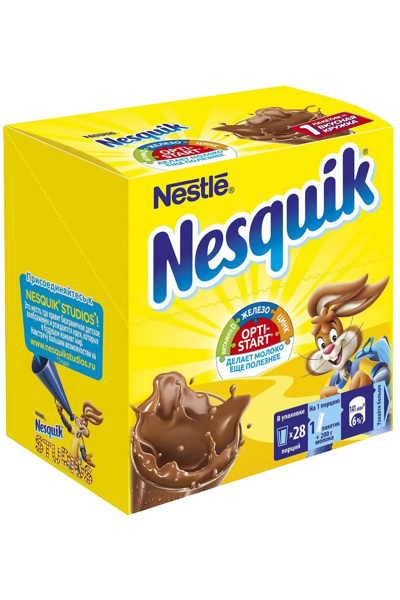 картинка NESQUIK Какао-напиток быстрорастворимый 32х13,5 г