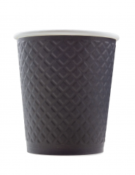картинка Стакан бумажный 300 мл Waffle Black 25 шт.