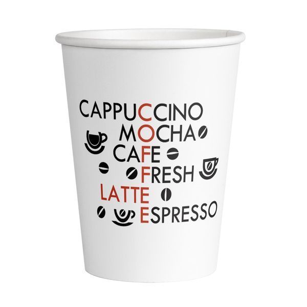 картинка Стакан бумажный 350 мл  50 шт. LATTE
