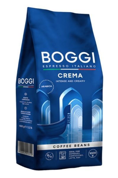 картинка Кофе Boggi в зернах  Crema 1кг