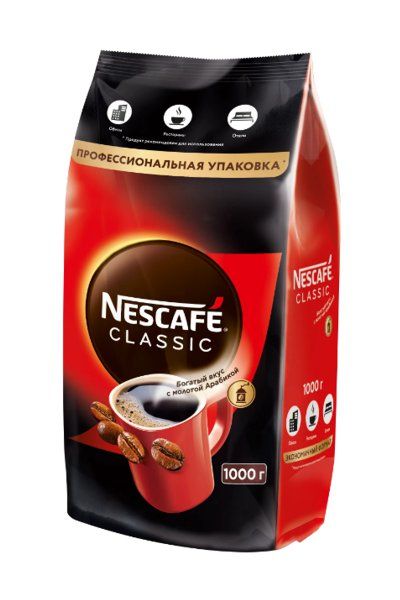 картинка Кофе Nescafe Classic растворимый порошкообразный 1 кг