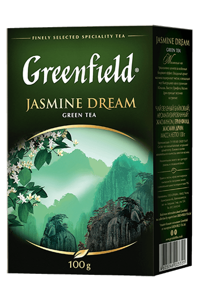 картинка Чай Greenfield зеленый Jasmine Dream 100 г