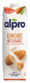 картинка Напиток ALPRO миндальный  ALMOND no sugars 1л.