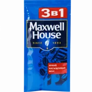 картинка Кофейный напиток Максвелл Хауз 3 в 1  (12шт х*14 гр.) 
