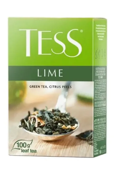 картинка Чай Tess зеленый Lime 100 г