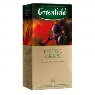 картинка Чай Greenfield травяной FestiveGrape виноград саше 25х2 г