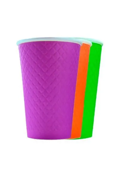 картинка Стакан бумажный 400 мл 25 шт., Waffle Color