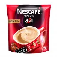 картинка Кофейный напиток Nescafe 3 в 1 Класск растворимый 20х14,5 г