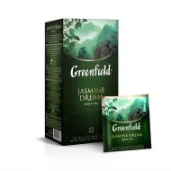 картинка Чай Greenfield зеленый Jasmine Dream саше 25х2 г