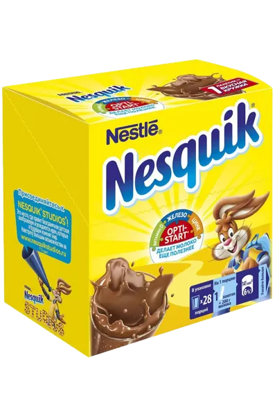 картинка NESQUIK Какао-напиток быстрорастворимый 32х13,5 г