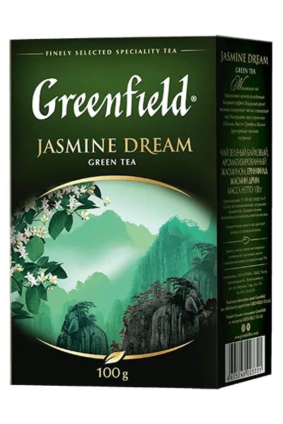 картинка Чай Greenfield зеленый Jasmine Dream 100 г