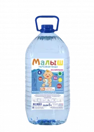 МАЛЫШ - питьевая вода для детского питания 5 л ПЭТ